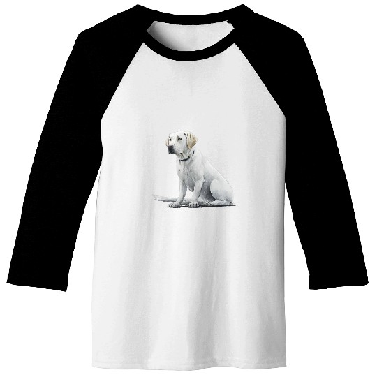 Labrador Lab Dog Lover Splash Graffiti Art Pet 6 6 Baseball Tees