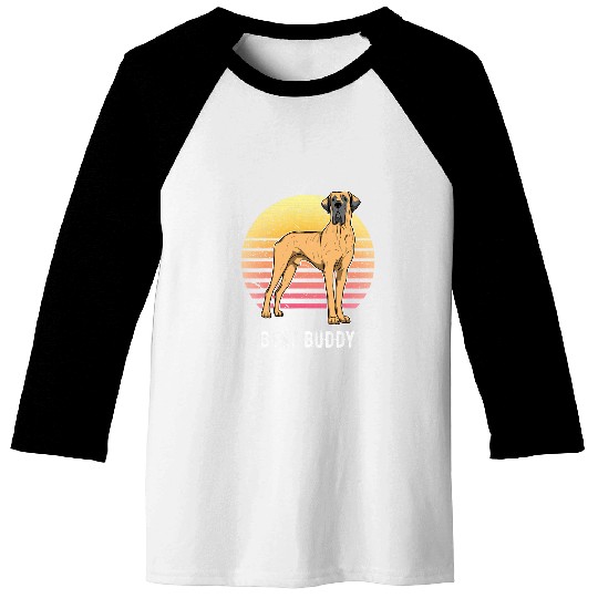 Dog Great Dane German Mastiff Great Dane Sunset 29 9 1 Baseball Tees