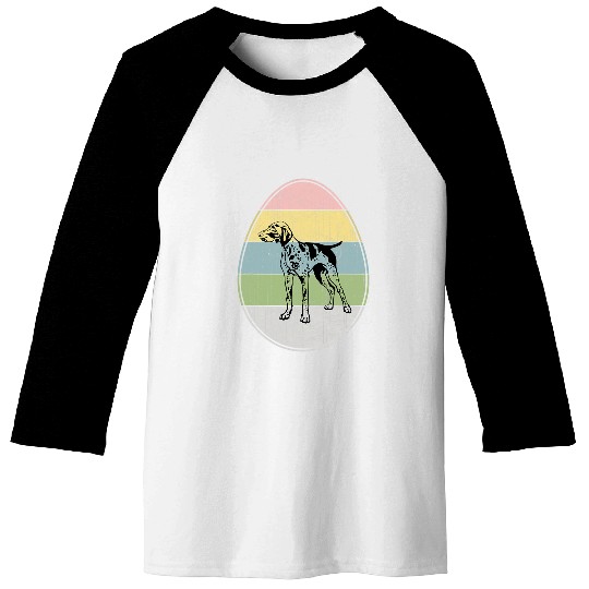 Happy Easter Egg German Shorthaired Pointer Dog Easter Day Baseball Tees