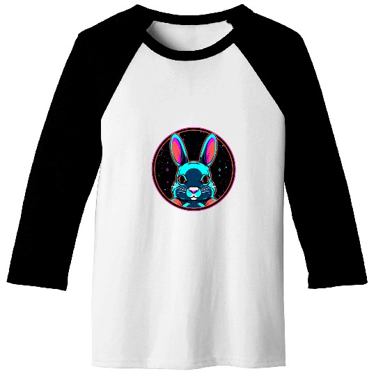 Space Rabbit Astronaut Funny Galaxy Animals Baseball Tees