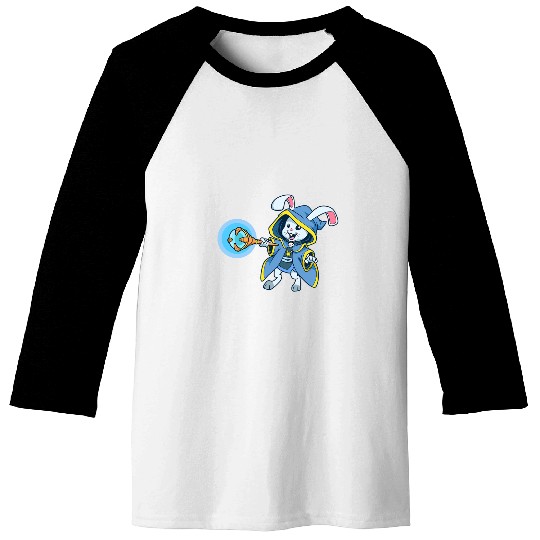 Wizard rabbit Baseball Tees