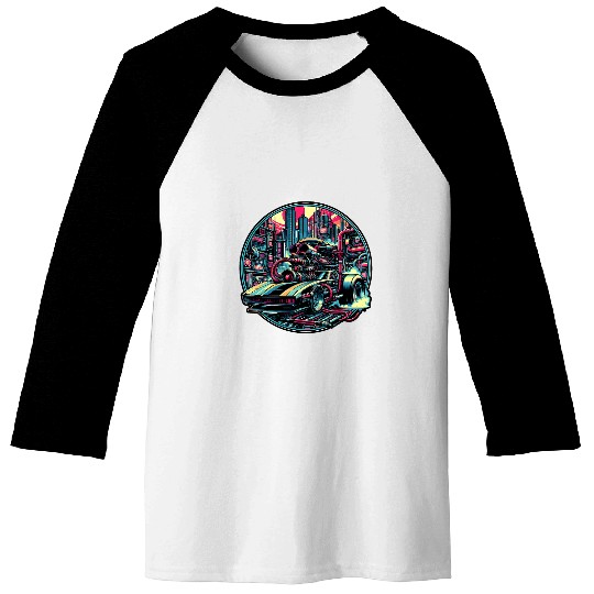 Muscle Car Prototype Racing Baseball Tees