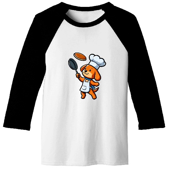 Vizsla Chef Funny Dog Cooking Baseball Tees
