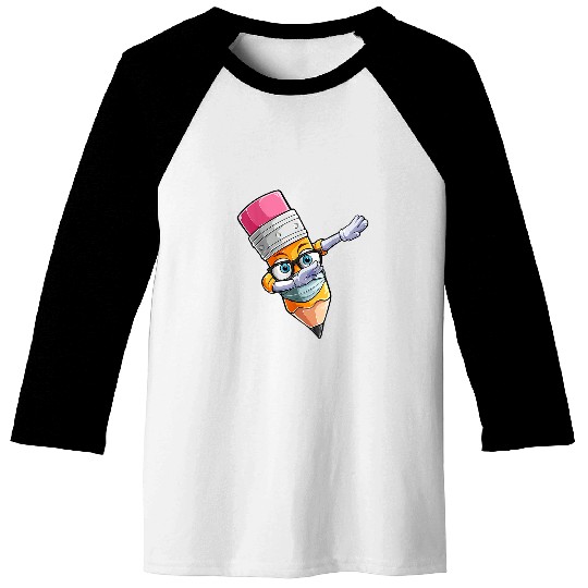 Funny I Survived 100 Masked School Days Cool Crayon 1 Baseball Tees