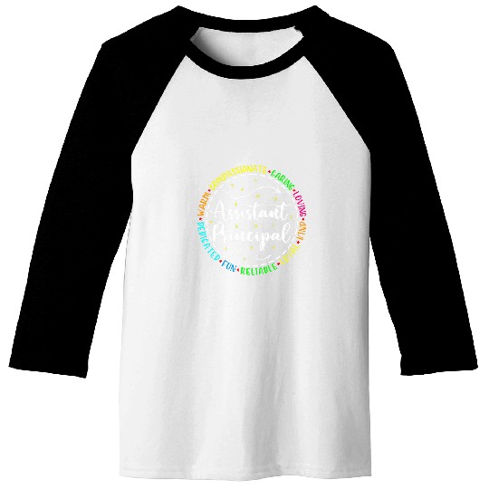 Assistant Principal School Teacher Principal Appreciation Baseball Tees