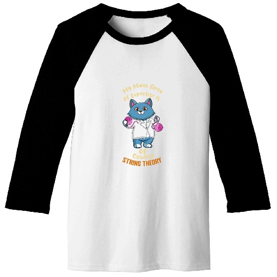 Cat Owner Yarn Lover Future Physicist Physics Student Baseball Tees