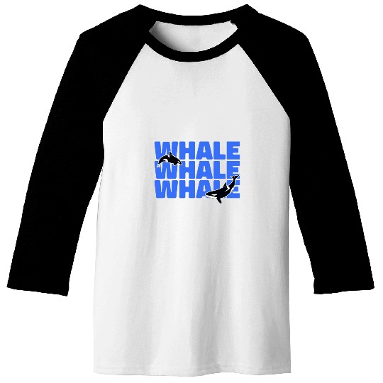 Future Marine Biologist Whale Whale Whale Orcas Baseball Tees
