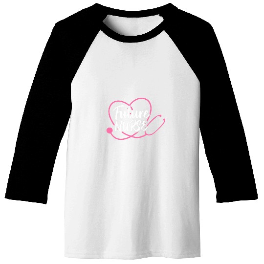 Future nurses Gift Funny Nursing Student nurses In Progress Baseball Tees