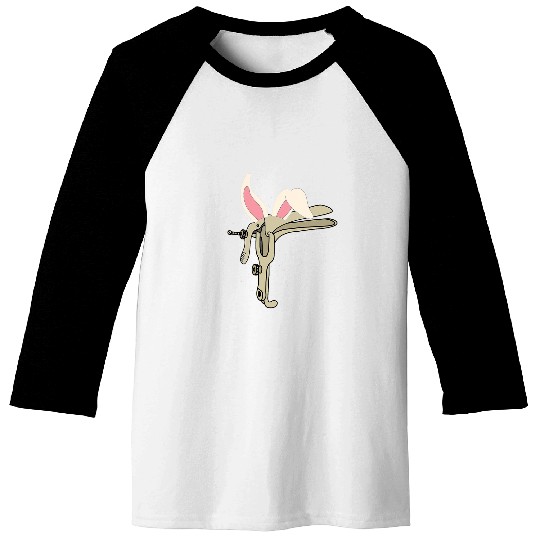 Labor And Delivery Easter Speculum Mother Baby nurses OBGYN Baseball Tees