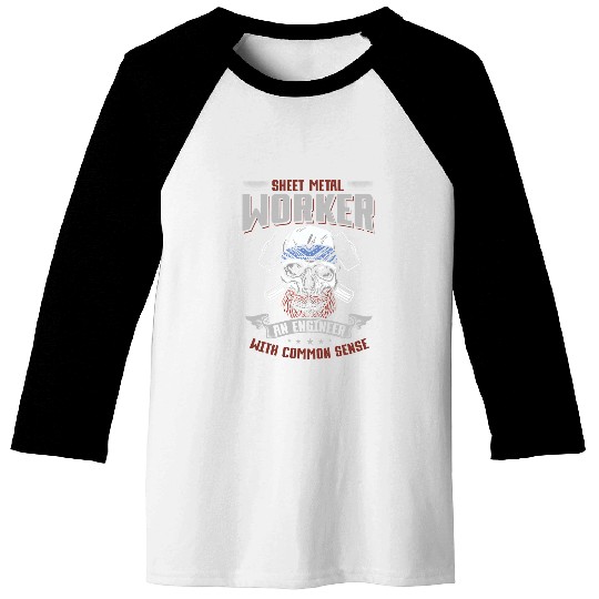 Sheet Metal Worker 3 Baseball Tees