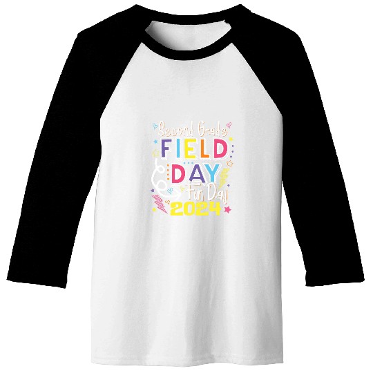 Second Grade Field Day Fun Day 2024 Field Day Teacher Baseball Tees