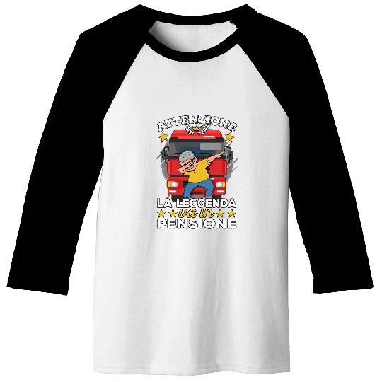 Trucker in Retirement Retired Truckers Baseball Tees