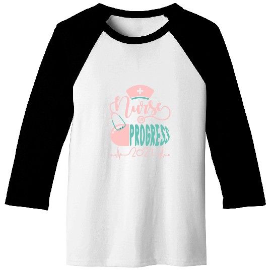 Nursing Student Graduation In Progress nurses Grad Class 1 Baseball Tees