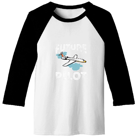 vintages Future Pilot Funny Pilot Tools Lover Family Baseball Tees