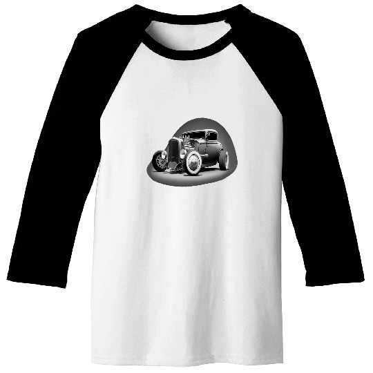 Street Rod Aesthetic Style Vintage Car Hot Rod Baseball Tees