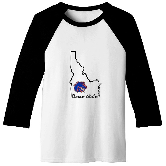 Boise State Broncos Idaho Offilly Baseball Tees