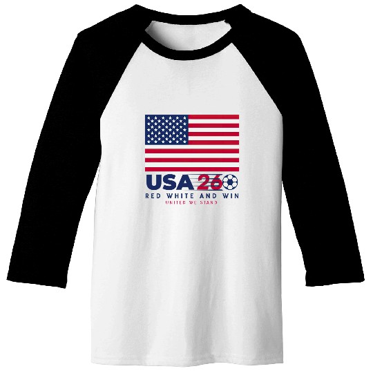 USA World Cup 2026 Baseball Tees US Soccer