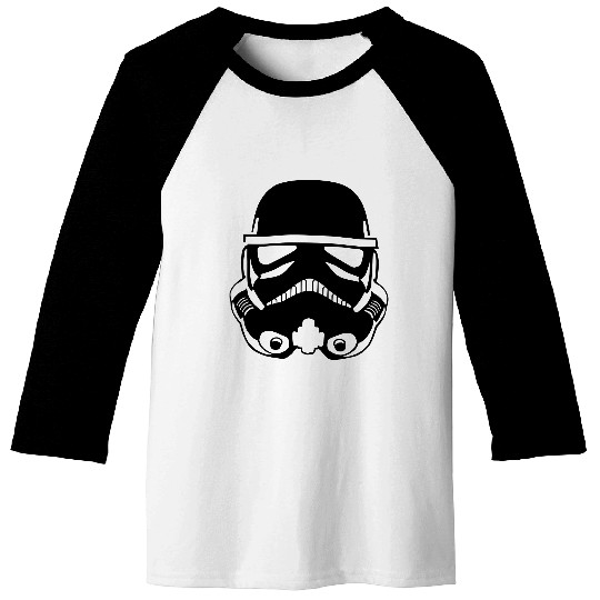 Stormtrooper Helmet Design Baseball Tees