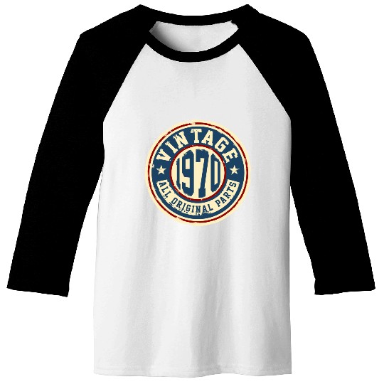 Vintage 1970 Baseball Tees