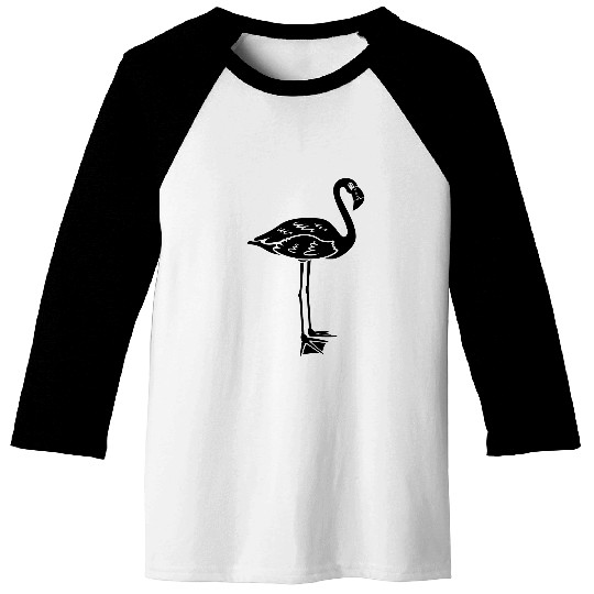 flamingo Baseball Tees