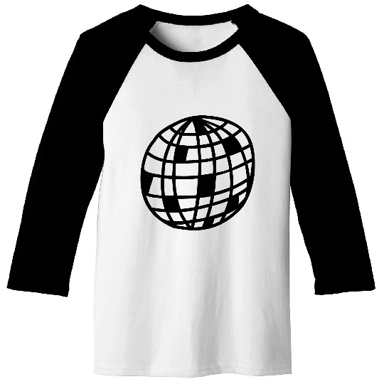 Disco ball Baseball Tees