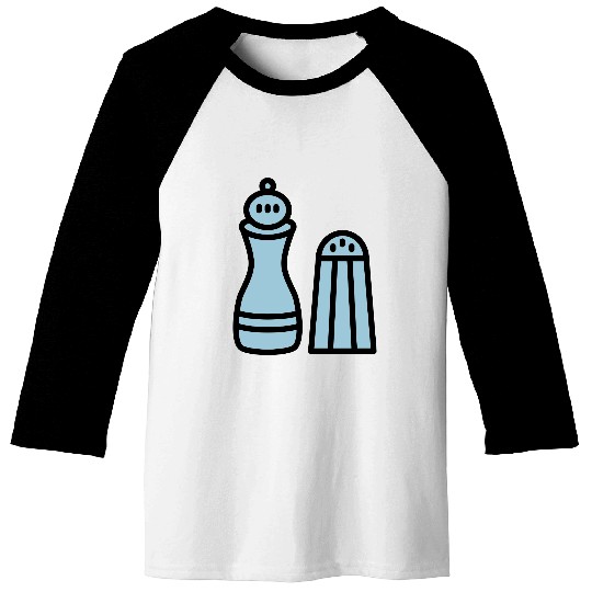 pepper grinder salt shaker Baseball Tees