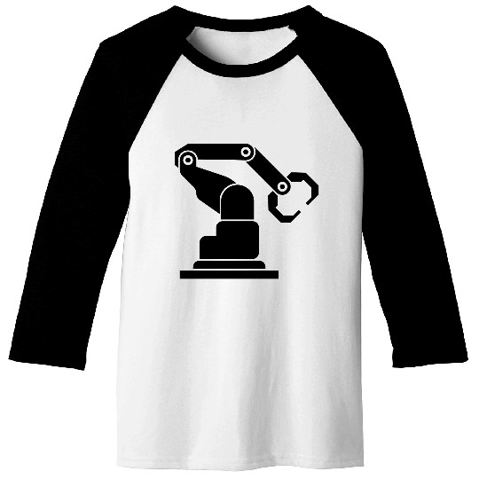 robot arm Baseball Tees