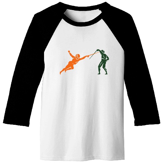 fencing Baseball Tees