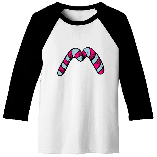 Candy canes "M" Baseball Tees