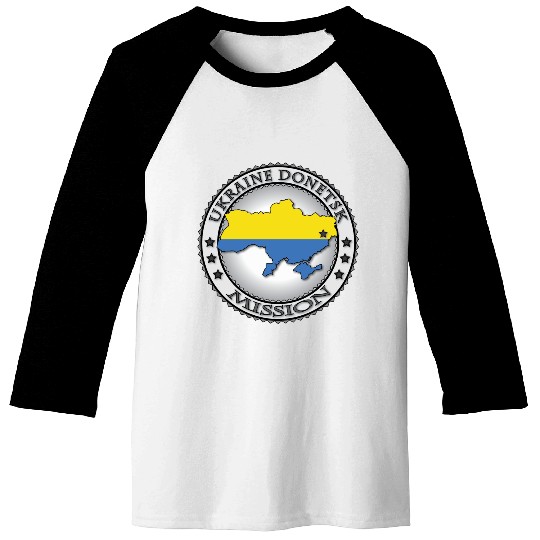 Ukraine Donetsk Mission Baseball Tees