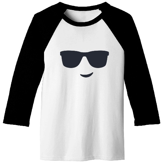 Smiley Face 3 Baseball Tees