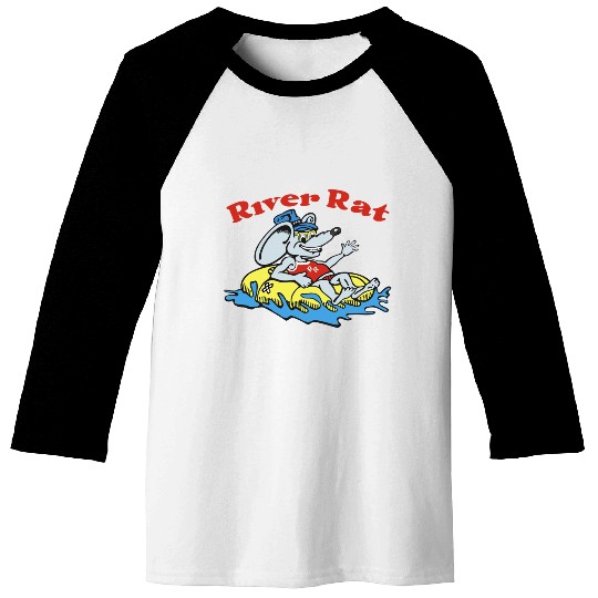 River Rat Swim Baseball Tees