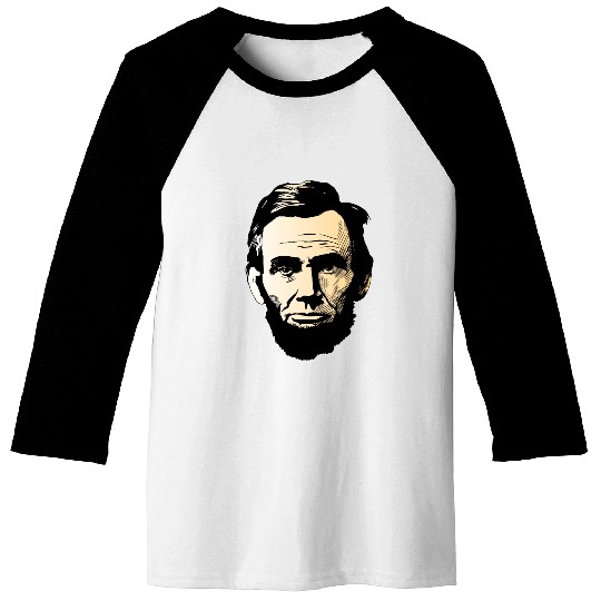 Abraham lincoln Baseball Tees