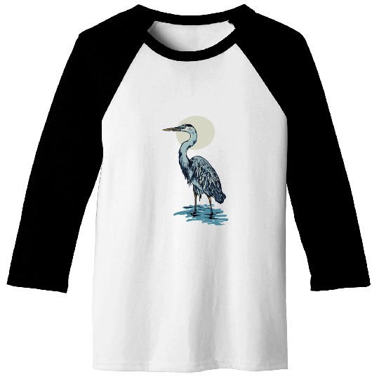 Heron Moon Baseball Tees