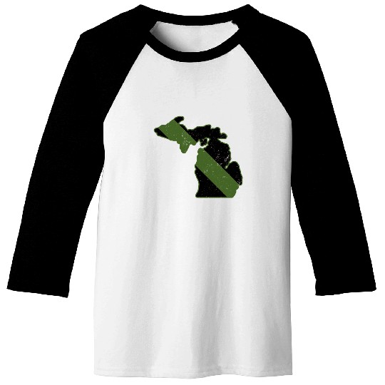 Game Warden CBP Michigan Border Patrol Park Ranger Baseball Tees