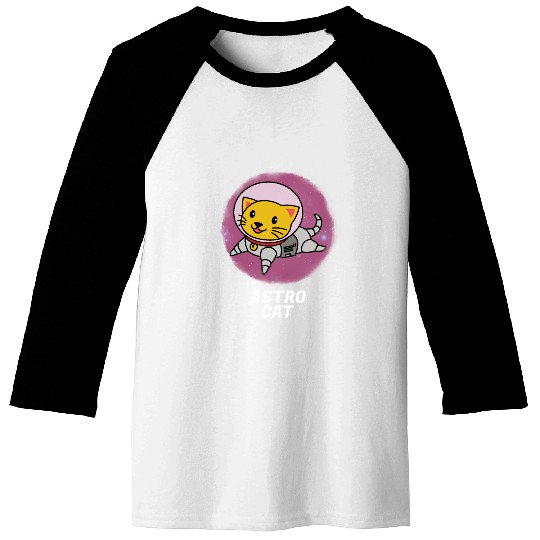 Astro Cat Baseball Tees
