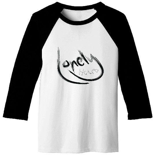 lonely heart Baseball Tees