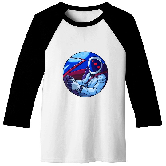 SpaceX Tesla Starman Baseball Tees