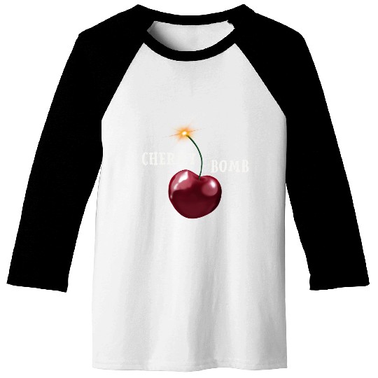 Cherry bomb big Baseball Tees
