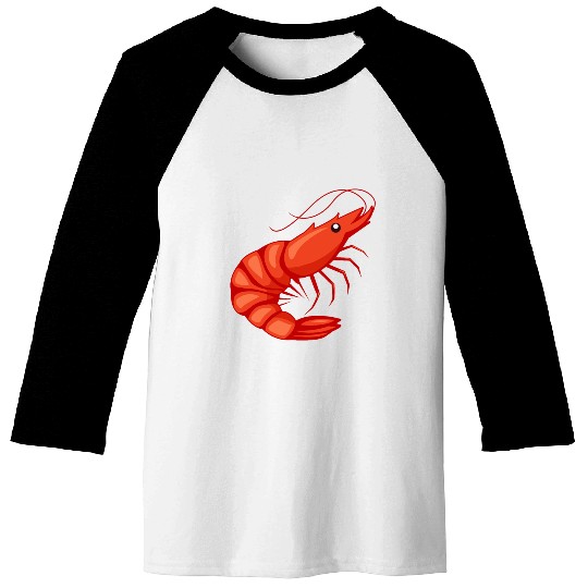 Shrimp Jitsu Mixed Martial Arts Fighter Shrimping Baseball Tees