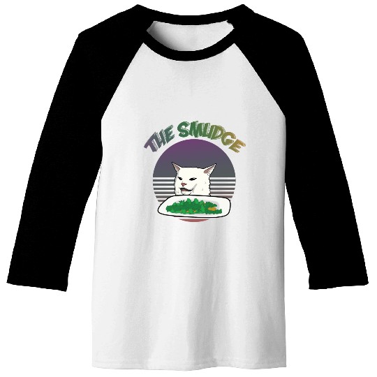 Smudge The Cat Meme Baseball Tees