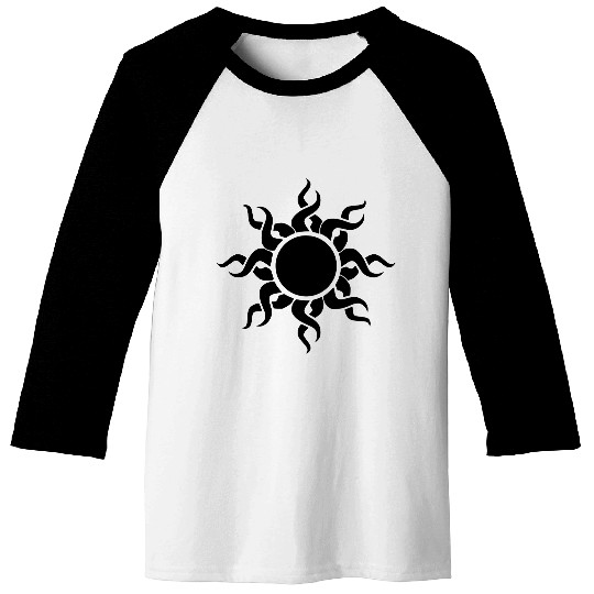 Viking Black Sun Baseball Tees