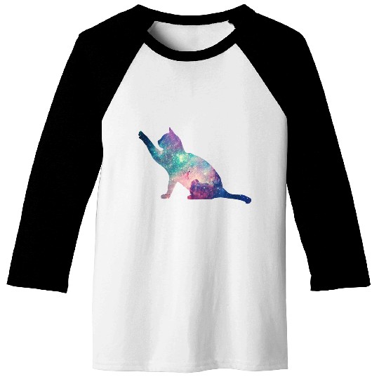 galaxy cat for cats lovers Baseball Tees