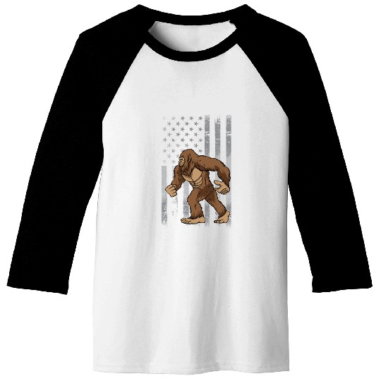 Bigfoot Sasquatch I Believe with USA Baseball Tees