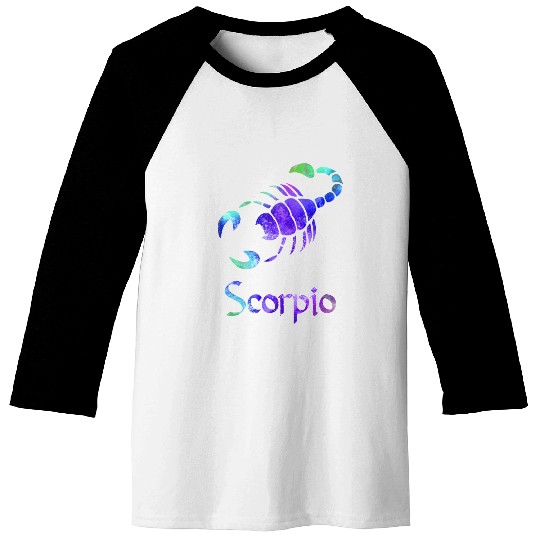 Scorpio Baseball Tees