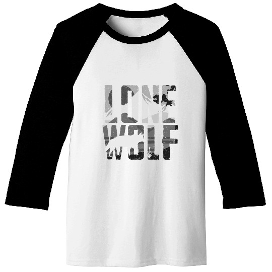 Lone Wolf Gift Baseball Tees