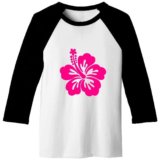 hibiscus - flower - hawaii Baseball Tees