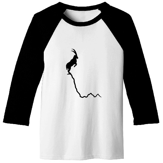 Mountain ibex, mountain goat Baseball Tees