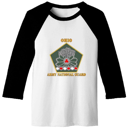 Army Ohio Army National Guard DUI Baseball Tees