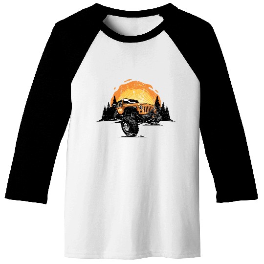 Jeep adventure Baseball Tees